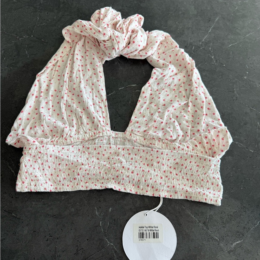 Princess Polly Pink Floral Tank Top